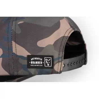 FOX Camo Flat peak College Snapback