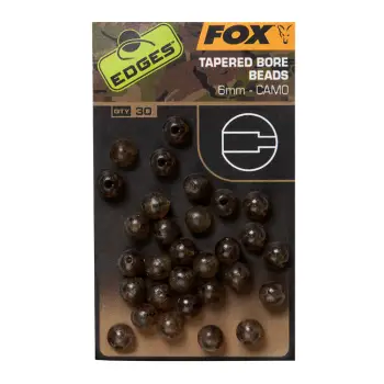 FOX EDGES™ Camo Tapered Bore Bead - 6mm