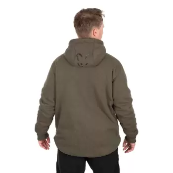 FOX Collection Sherpa Jacket Green & Black