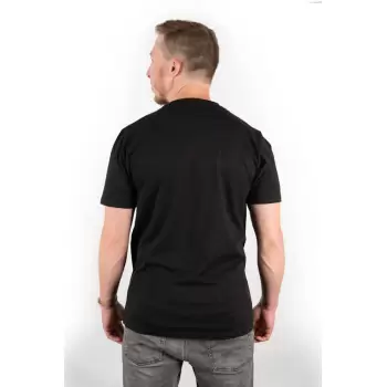 Fox Black/Camo Chest Print T-Shirt