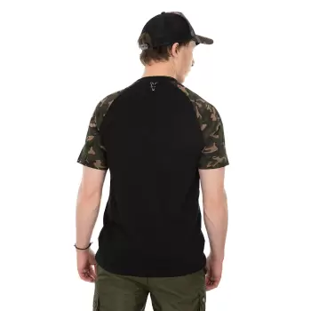FOX Raglan T-Shirt Black/Camo