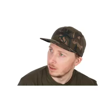 FOX Camo Flat Peak Snapback Cap