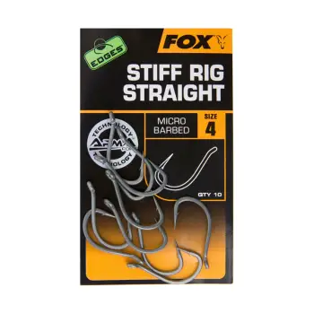 FOX EDGES™ Stiff Rig Straight - Size 6