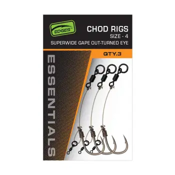 FOX Edges SWGO Chod Rigs - 4 (x3)