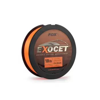 FOX Exocet Fluoro Orange Mono 0.35mm 18lb / 8.0kg (1000m)