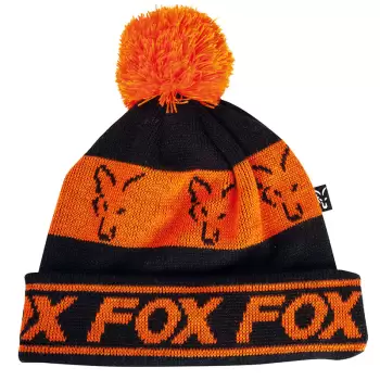 FOX Black & Orange Lined Bobble