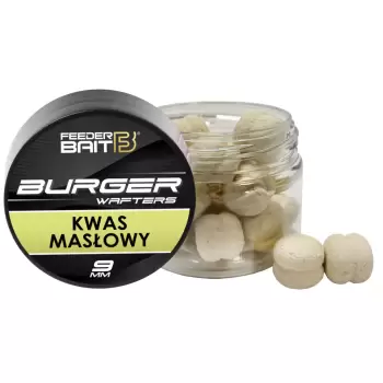 Feeder Bait Burger Wafters 9mm - Kwas Masłowy