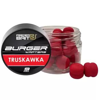 Feeder Bait Burger Wafters 9mm - Truskawka
