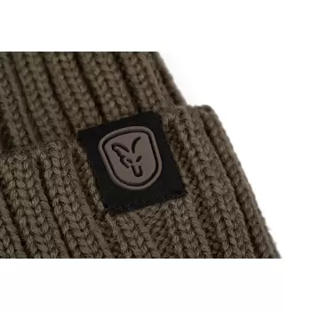 FOX Heavy Knit Bobble Hat Olive
