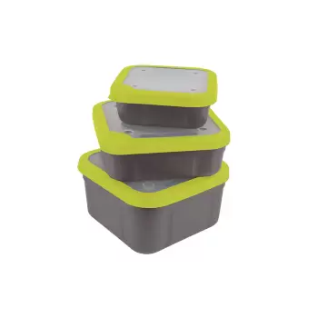 MATRIX Bait Boxes Grey/Lime - 3.3pt