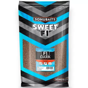 SONUBAITS F1 DARK GROUNDBAIT 2KG