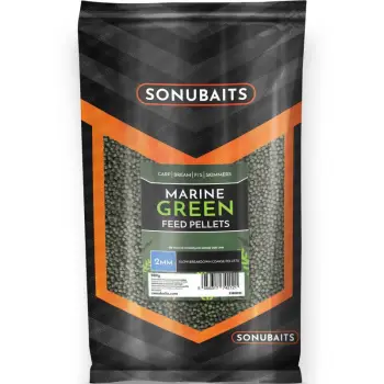 SONUBAITS Marine Green Feed Pellets 8mm 900g