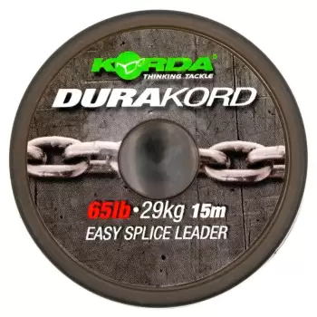 KORDA Dura-Kord Dyneema Spliceable Leader (20m) 45lb