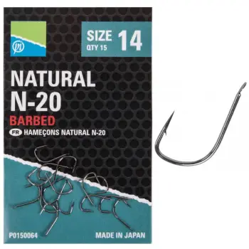 Preston Natural N-20 Hooks