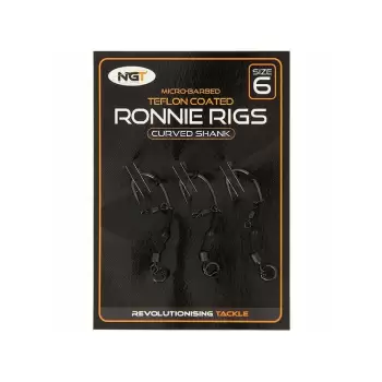 NGT Przypony Ronnie Rig 3szt rozmiar 6 NGT