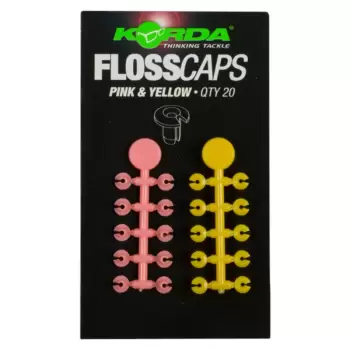 KORDA Floss Caps Pink/Yellow