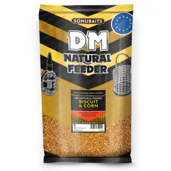 SONUBAITS DM Natural Feeder - Biscuit & Corn 1kg