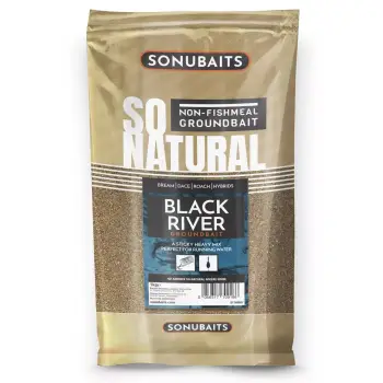 SONUBAITS So Natural 1kg - BLACK RIVER