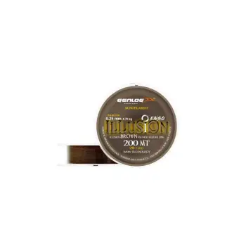 Żyłka GENLOG ENSO ILLUSION Brown 0.25mm 8.7kg 200m